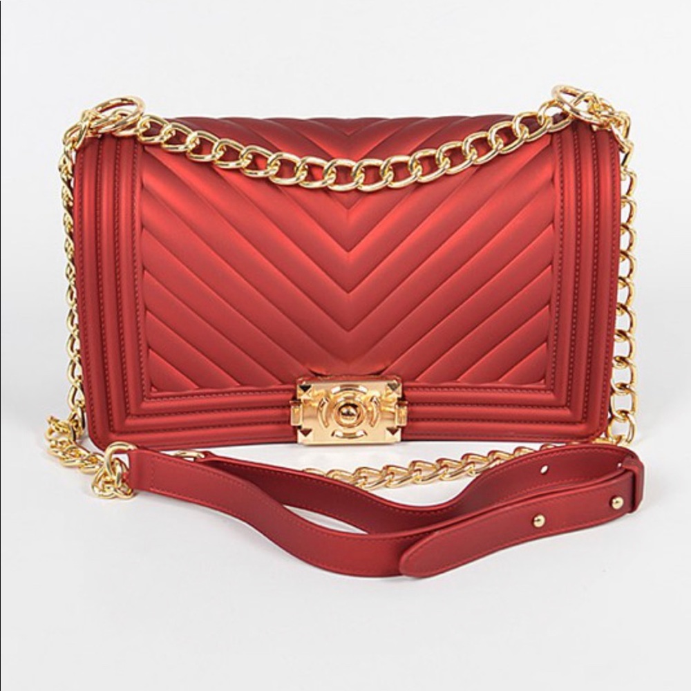 Jelly Quilted Shoulder Bag